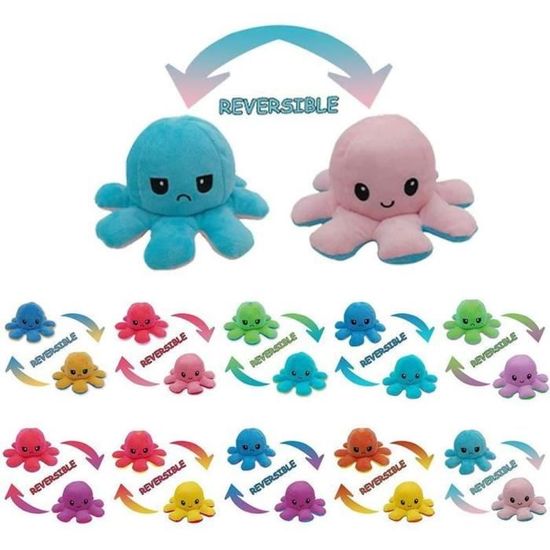 Peluche réversible action clearance