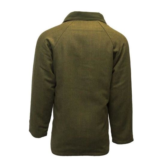 Veste Derby pour Homme Sauge fonc/é Tweed Walker /& Hawkes Chasse//Campagne