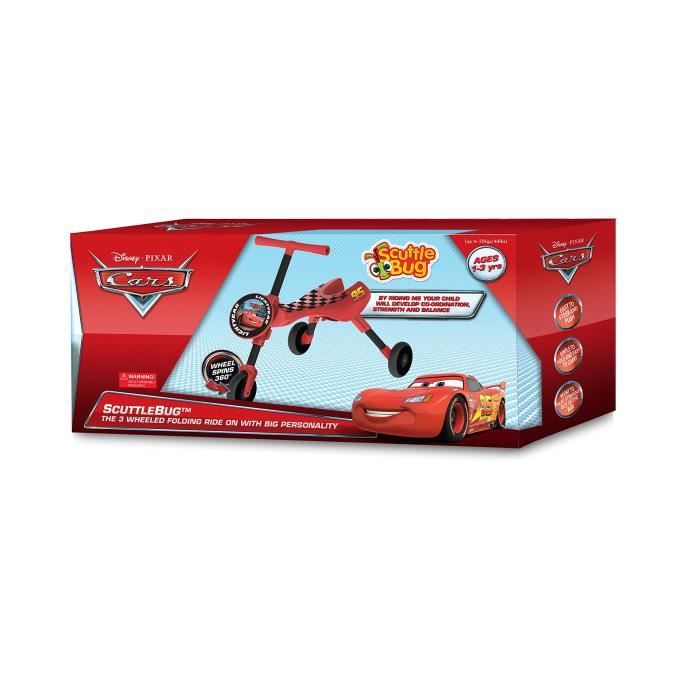 Scuttlebug Disney Cars Trike By Scuttlebug Q22XT Cdiscount Jeux Jouets