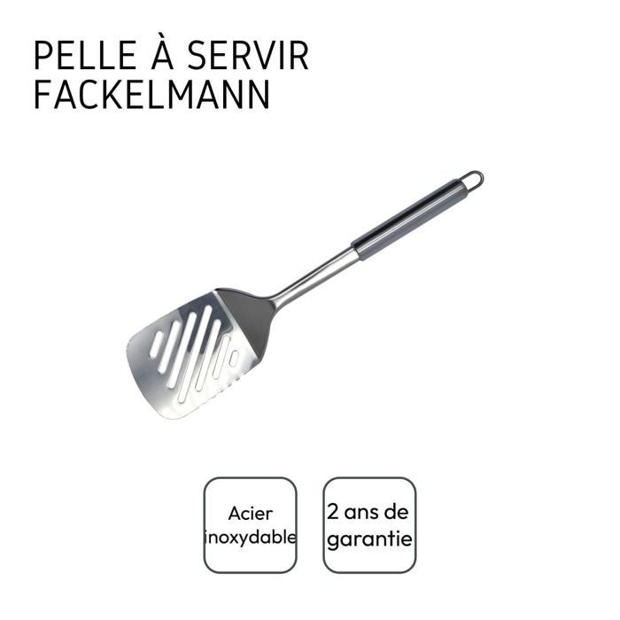 Ustensile de cuisine Fackelmann Ensemble de 2 Spatules Thermomix extra longue 33 cm