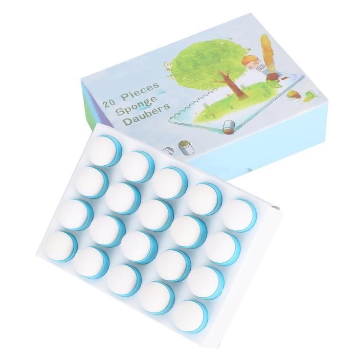15 Tampons Mousse Pour Peinture - Éponges Doigts | DIY, Customisation, Art | Idéal Pour Enfants Et Adultes