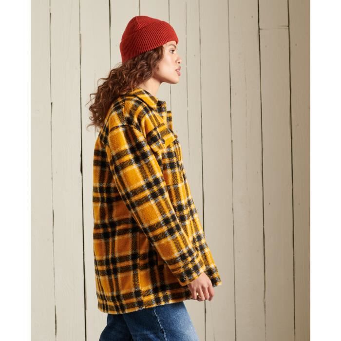 Veste a hotsell carreaux superdry