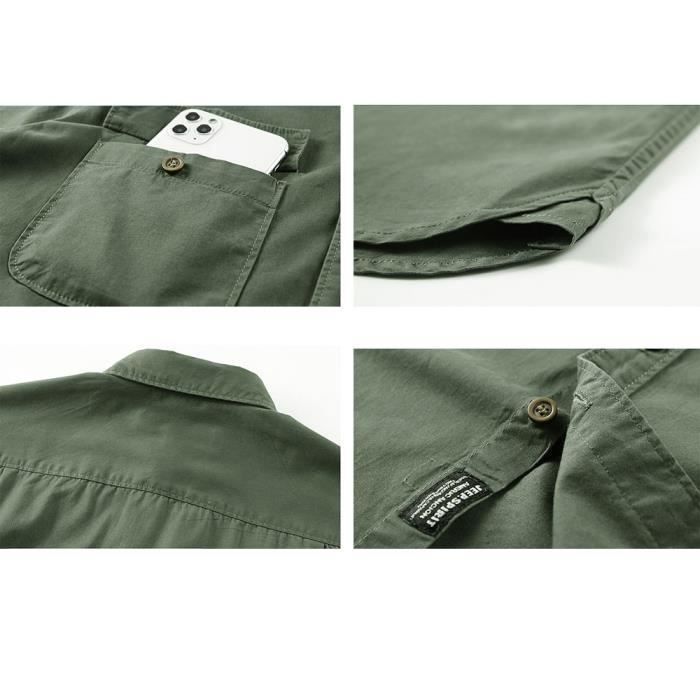 Chemise de pêche homme Field and Stream manches courtes