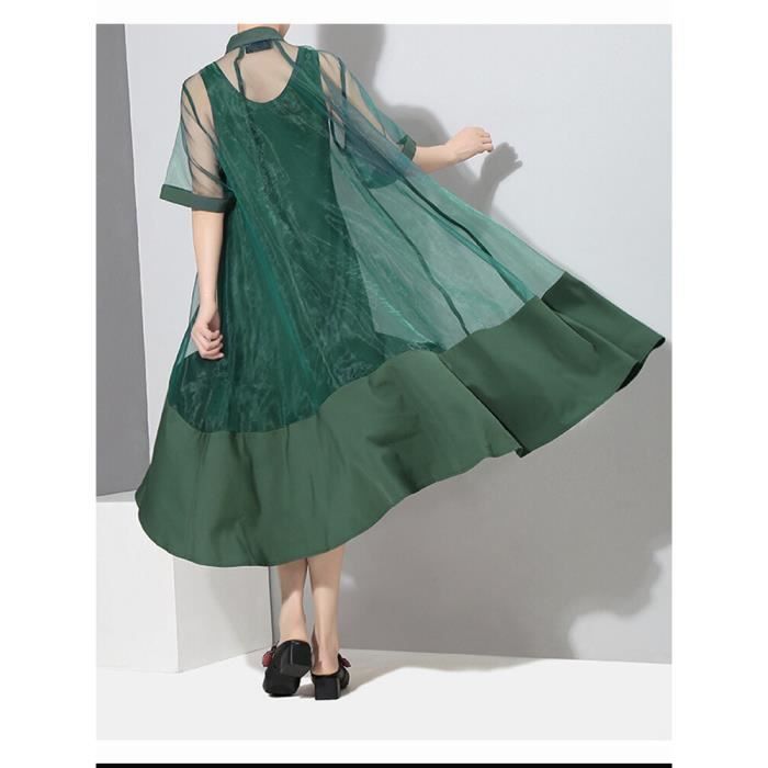 Robe chemise organza deals