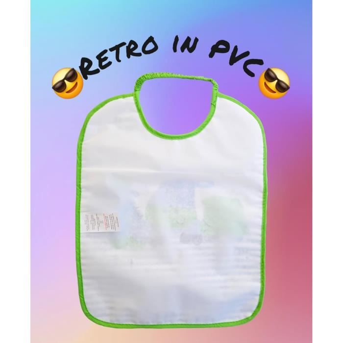 Bavoirs Ellepi Pack 6 - Coton éponge Imperméable - Élastique Pratique - Enfants/bébés