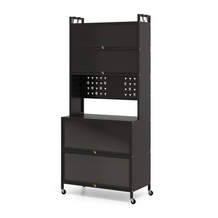Étagère De Cuisine Rangement, Armoire Cuisine Sur Roues Universelles Portes Battantes Pour Salle A Manger Blanc 6 Etageres 95586376 Étagère De Cuisine Rangement, Armoire Cuisine Sur Roues Universelles Portes Battantes Pour Salle A Manger Blanc 6 Etageres 95586376
