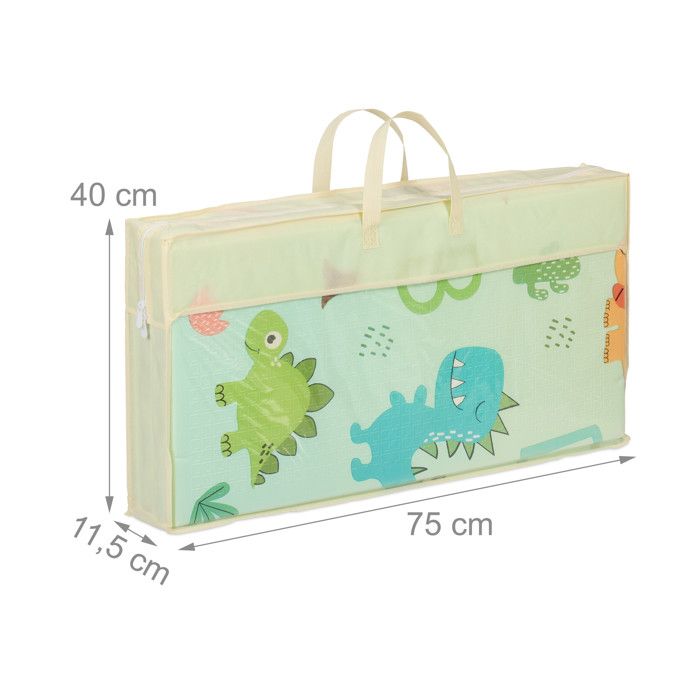 Relaxdays – Tapis De Jeu En Mousse Avec 34 Pièces, Bordures, Chiffres 1 à 9, Lavable, Sans Substances Nocives, Multicolore
