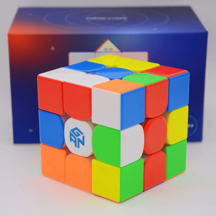 Cube GAN 11 M Pro 3x3 – Magnétique, Noyau Noir, Surface Mate – 168 Configurations – Speed Cube Expert