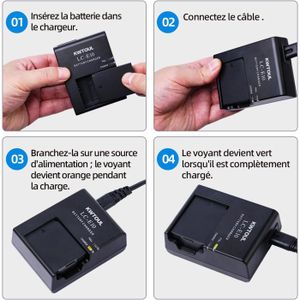 Batterie + Chargeur Pour Imprimante Photo Canon NB-CP2L – Compatible SELPHY CP100, CP200, CP300, CP400…