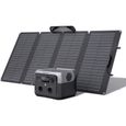 EF ECOFLOW Station électrique portable RIVER 2 MAX avec Panneau solaire portable de 160W，sortie 1000 W avec X-boost-0