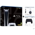 Console de salon - Sony - Playstation 5 Digital Edition - 825 Go - Bundle - Blanc-0