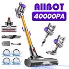 AIIBOT Aspirateur balai sans fil 40000Pa/1.6L/55Min d'Autonomie, Aspirateur sans Fil Écran LED,avec 4 HEPA, pour Sols Durs/Tapis/Les