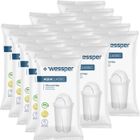 Lot de 15 Cartouche Filtrante pour Carafe Compatible avec Brita système Classic, WESSPER AquaClassic, Aqua Optima