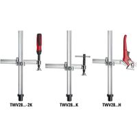 Elément de serrage pour tables de soudage avec longueur de travail variable TWW16H Bessey TWV16-20-15H