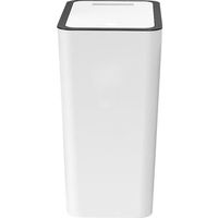 Duokon poubelle avec couvercle Poubelle à Pression, Corbeille de Cuisine de 15 Litres, Poubelle en Plastique droguerie poubelle