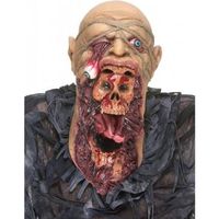Masque latex zombie dévoreur adulte - GENERIQUE - Halloween - Rouge - Mixte