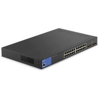 Linksys Switch manageable 24 ports Gigabit Ethernet avec 4 ports SFP 1 G