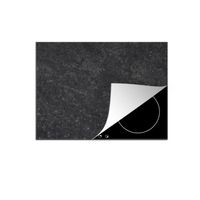 Protège-Plaque - MuchoWow - 60x52 cm - Béton Texture Rétro Industriel - Gris