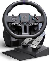 PXN V900 Volant de Course avec Pédales, Retour de Vibratoire, 270-900° Volant pour PC, Xbox, PS3, PS4, Nintendo Switch