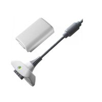 Play & Charge pour Xbox 360 - Batterie 3600 mAh + câble chargeur 1 mètre - Blanc - Straße Game