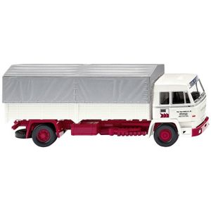 VOITURE - CAMION Vehicule miniature assemble - engin terrestre miniature assemble Wiking 084911 H0 Büssing Camion bruns BS 16 L