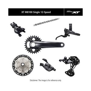 PLATEAU VTT 4BRA D.96 POUR SHIMANO XT M8000-SLX M7000 MONO STRONGLIGHT 30DTS 11V. NOIR NON
