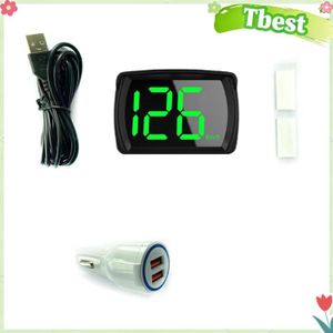 Uonlytech Affichage Numérique De Vitesse Voiture – Compteur HUD Compact – Installation Facile – Visible Jour Et Nuit – Pour Tous Véhicules