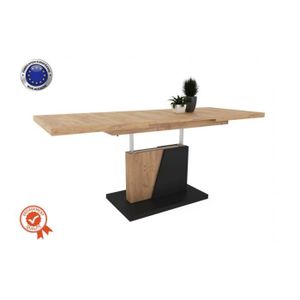TABLE BASSE Table basse - CHOPIN - relevable et extensible - bois