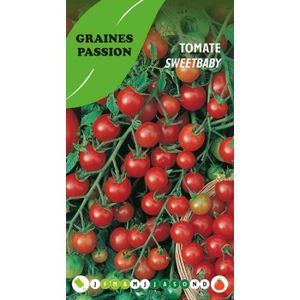 GRAINE - SEMENCE Graines passion , sachet de graines Tomate Sweetba