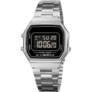 MONTRE Men'S Digital Watches With Stainless Steel Bracele