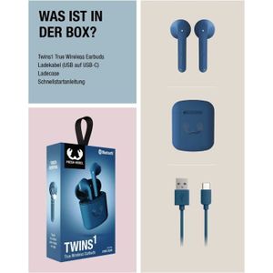CASQUE - ÉCOUTEURS Écouteurs True Wireless Twins 1 - Steel Blue Fresh