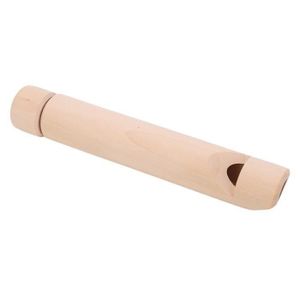 FLÛTE TRAVERSIÈRE gift-Atyhao flûte à pousser en bois Sifflet à glissière en bois Push Pull à changement de voix Flûte Instrument éducatif jouet
