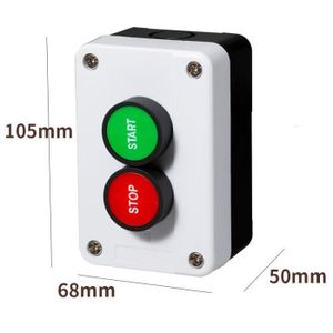 INTERRUPTEUR BOX4 -Interrupteur à bouton étanche avec symbole de flèche,boîte de commande à main industrielle