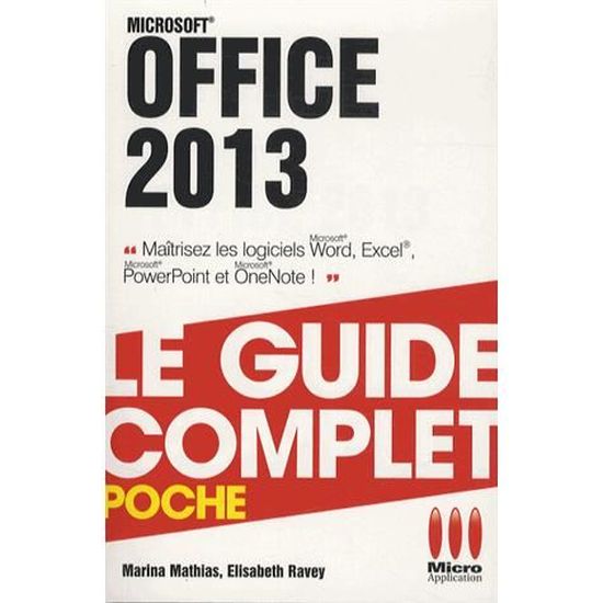 Microsoft Office 2013 Achat Vente Livre Micro Application Editions Parution 25 09 2013 Pas Cher Soldes Sur Cdiscount Des Le 20 Janvier Cdiscount