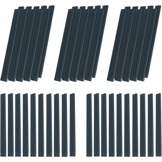 Lot De 50 élastiques Larges 20 Cm - 5 Couleurs - Pour Ficeler, Ranger, Emballer - Haute élasticité - 12