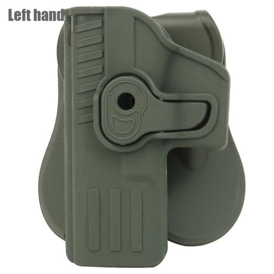 Holster Tactique Ceinture OWB Ambidextre - Pour Pistolet Et Un Chargeur - Nylon, Clip Inclus