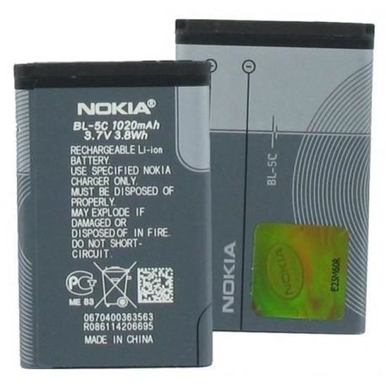 Batterie Nokia originale  BI-5C 