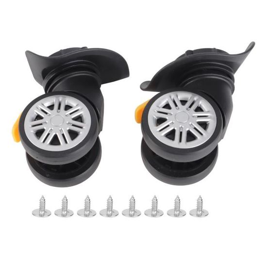 Roue De Rechange Valise 43 Mm X 18 Mm - Roulettes Bagage Silencieuses Et Robuste