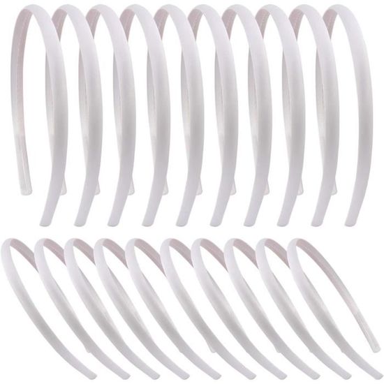 Lot De 3 Bandesaux Cerceaux Femme - Fausse Nacre Design - Accessoires Cheveux Fête - Neuf Avec Étiquettes