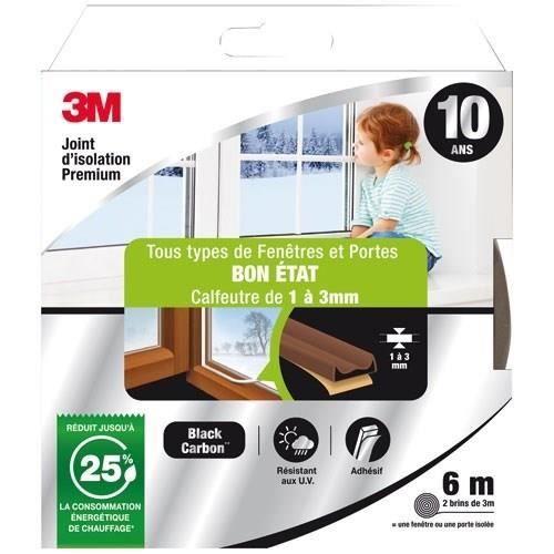 Joint adhésif porte et fenêtre bon état 3M Premium 1 à 3 mm .6 - vue 2