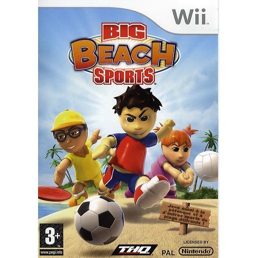 Thq Big Beach Sports / Jeu Console Nintendo Wii