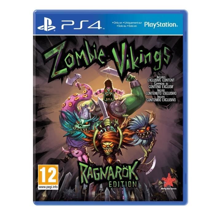 Zombie Vikings Jeu PS4