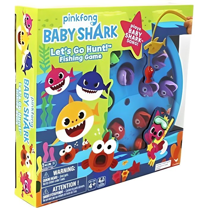 BABY SHARK - 6054916 - Jeu de Pêche enfant