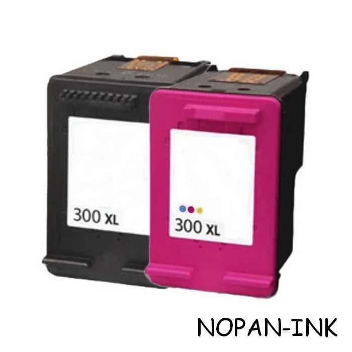 2 cartouches compatibles HP 300XL - 1BK-1CL - Envy 114