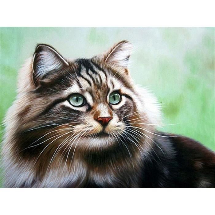 EverShine 5D diamant peinture animaux plein point de croix carré diamant broderie ve - Modèle: 184 Round Drill 80x60cm - HJQZB53957