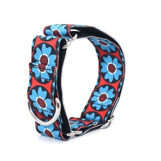 Collier Martingale en Nylon pour chiens, robuste et Durable, en tissu personnalisé, 2.5cm à 3.8cm de -03-Width 3.8cm