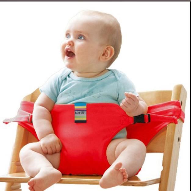 Harnais de Sécurité Siège,ceinture de sécurité bébé alimentation Toddler Rouge