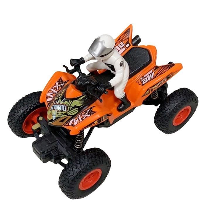 Cool enfants enfants moto jouet télécommande en plastique de plage moto orange-TIP