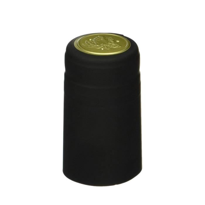 Tire-Bouchon,GUHD 50 pièces-lot bouchon de bouteille de vin Casquette thermorétractable, bouchon - Type BLACK GOLD 30CM