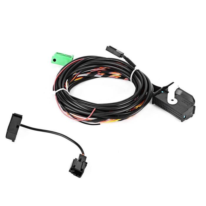 Drfeify fil RCD510 Câble de faisceau de module Bluetooth RCD510 RNS 510 9W7 9ZZ adapté pour B6 B7 CC Touran 6